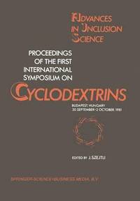 bokomslag Proceedings of the First International Symposium on Cyclodextrins