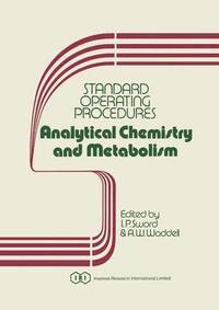 bokomslag Standard Operating Procedures Analytical Chemistry and Metabolism