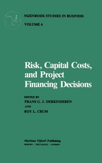 bokomslag Risk, Capital Costs, and Project Financing Decisions