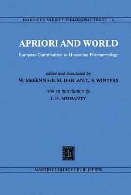 W. Mckenna, R.M. Harlan, L.E. Winters, W. McKenna, R. M. Harlan, L. E. Winters - Apriori and World, Häftad