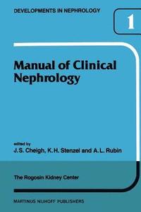 bokomslag Manual of Clinical Nephrology of the Rogosin Kidney Center