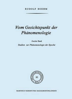 bokomslag Vom Gesichtspunkt der Phnomenologie