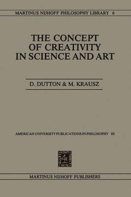 The Concept of Creativity in Science and Art 1