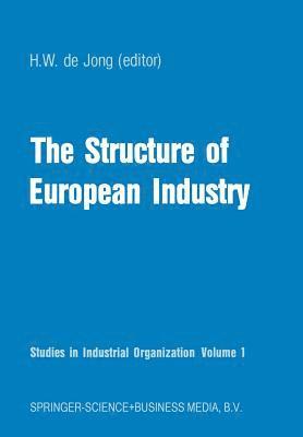 bokomslag Structure of European Industry
