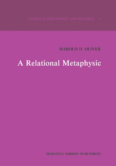 H.H. Oliver - Relational Metaphysic, Häftad