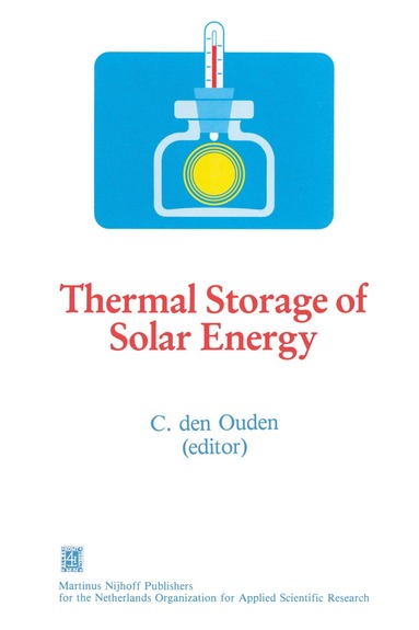 bokomslag Thermal Storage of Solar Energy