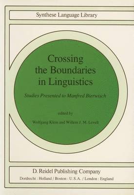 Crossing the Boundaries in Linguistics 1