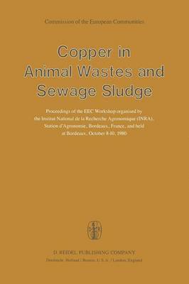 bokomslag Copper in Animal Wastes and Sewage Sludge