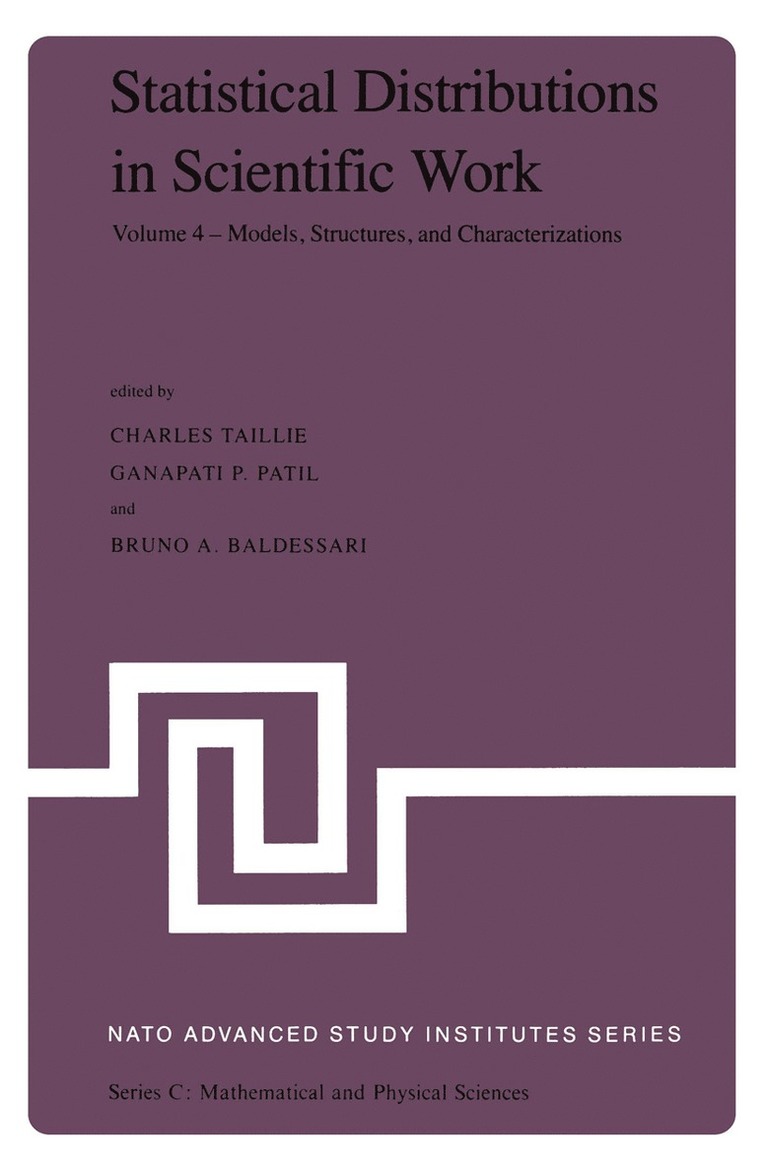 Statistical Distributions in Scientific Work 1