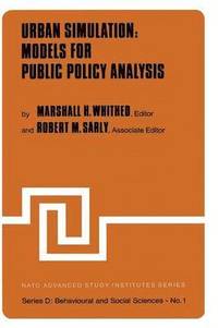 bokomslag Urban Simulation: Models for Public Policy Analysis