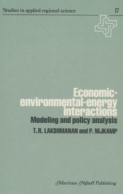 bokomslag Economic-Environmental-Energy Interactions