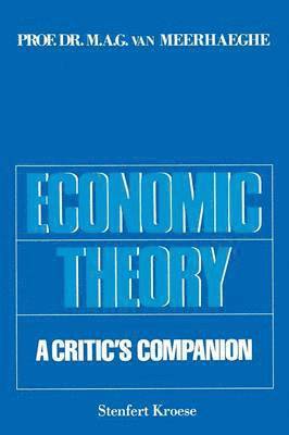 Marcel Alfons Gilbert van Meerhaeghe, Marcel Alfons Gilbert Van Meerhaeghe, Marcel Alfons Gilbert van Meerhaeghe - Economic Theory, Häftad