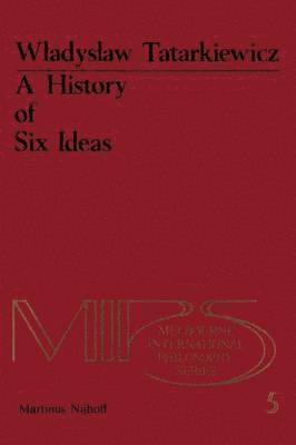 bokomslag A History of Six Ideas