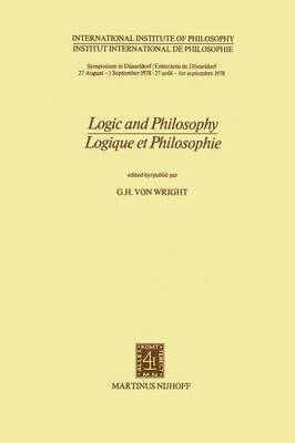 Logic and Philosophy / Logique et Philosophie 1