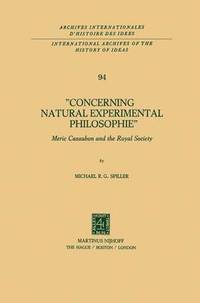 bokomslag Concerning Natural Experimental Philosophie