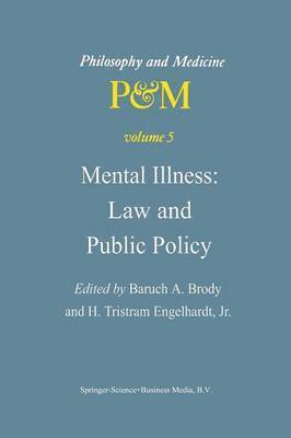 bokomslag Mental Illness: Law and Public Policy
