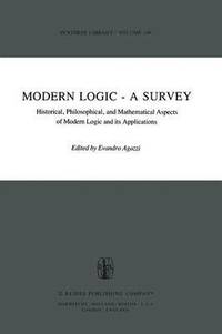 bokomslag Modern Logic - A Survey