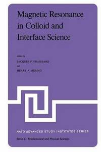 bokomslag Magnetic Resonance in Colloid and Interface Science