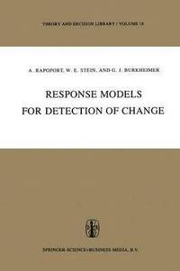 bokomslag Response Models for Detection of Change