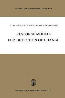 bokomslag Response Models for Detection of Change