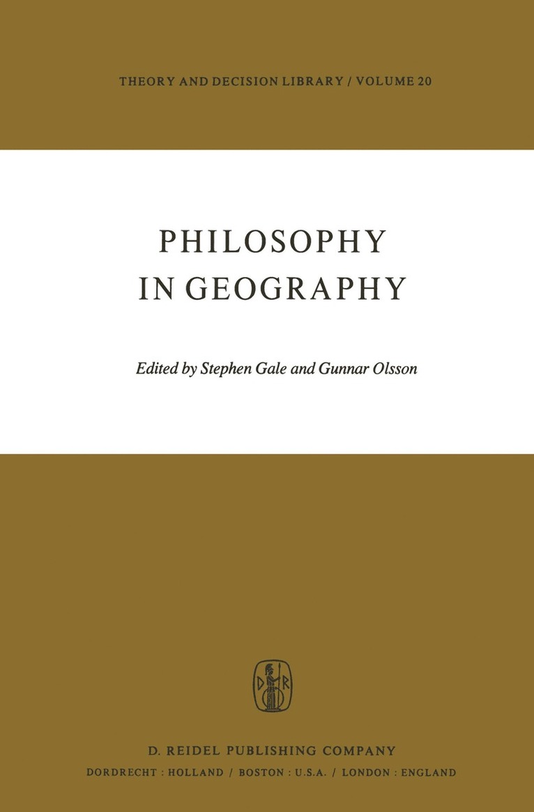 Philosophy in Geography 1