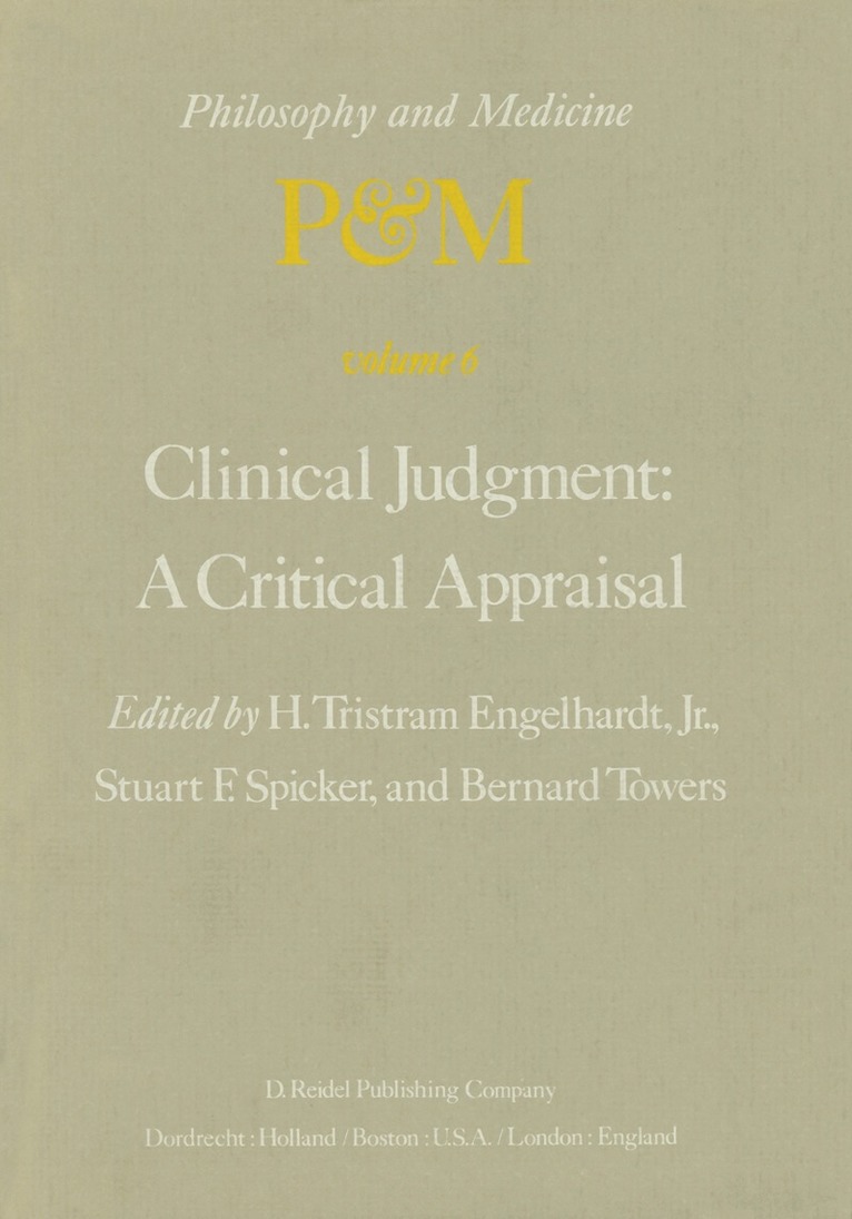 Clinical Judgment: A Critical Appraisal