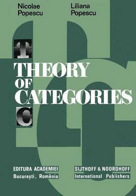 Nicolae Popescu - Theory of categories, Häftad