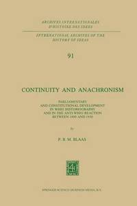 bokomslag Continuity and Anachronism