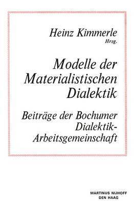 bokomslag Modelle der Materialistischen Dialektik