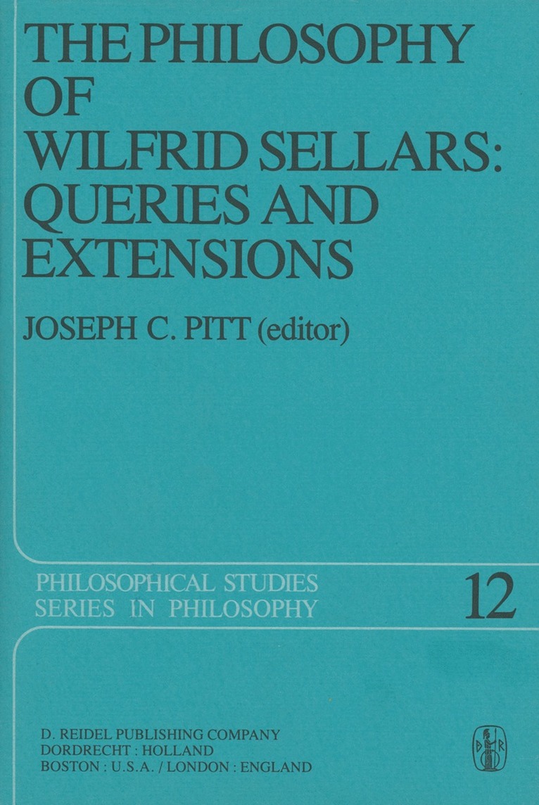Philosophy of Wilfrid Sellars: Queries and Extensions