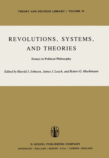 bokomslag Revolutions, Systems and Theories