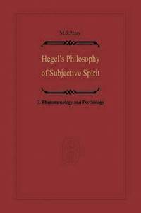 bokomslag Hegels Philosophy of Subjective Spirit