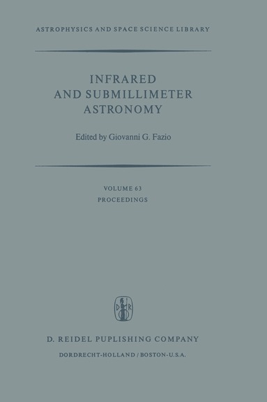 G.G. Fazio - Infrared and Submillimeter Astronomy, Häftad