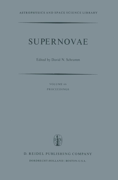 David N. Schramm - Supernovae, Häftad