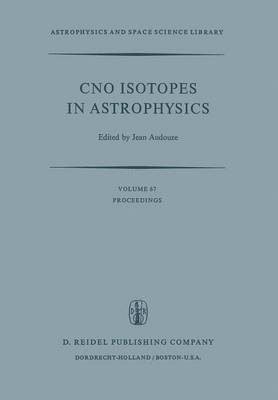 bokomslag CNO Isotopes in Astrophysics