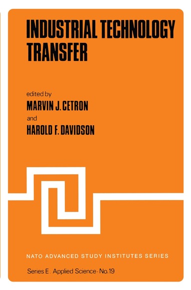 M. Cetron, H.F. Davidson - Industrial Technology Transfer, Häftad