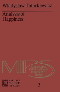 bokomslag Analysis of Happiness