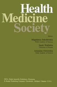 bokomslag Health, Medicine, Society