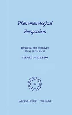 P.J. Bossert, P. J. Bossert, Philip Bossert - Phenomenological Perspectives, Häftad