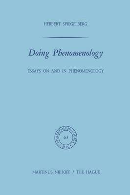 Doing Phenomenology 1