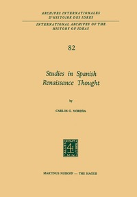 bokomslag Studies in Spanish Renaissance Thought