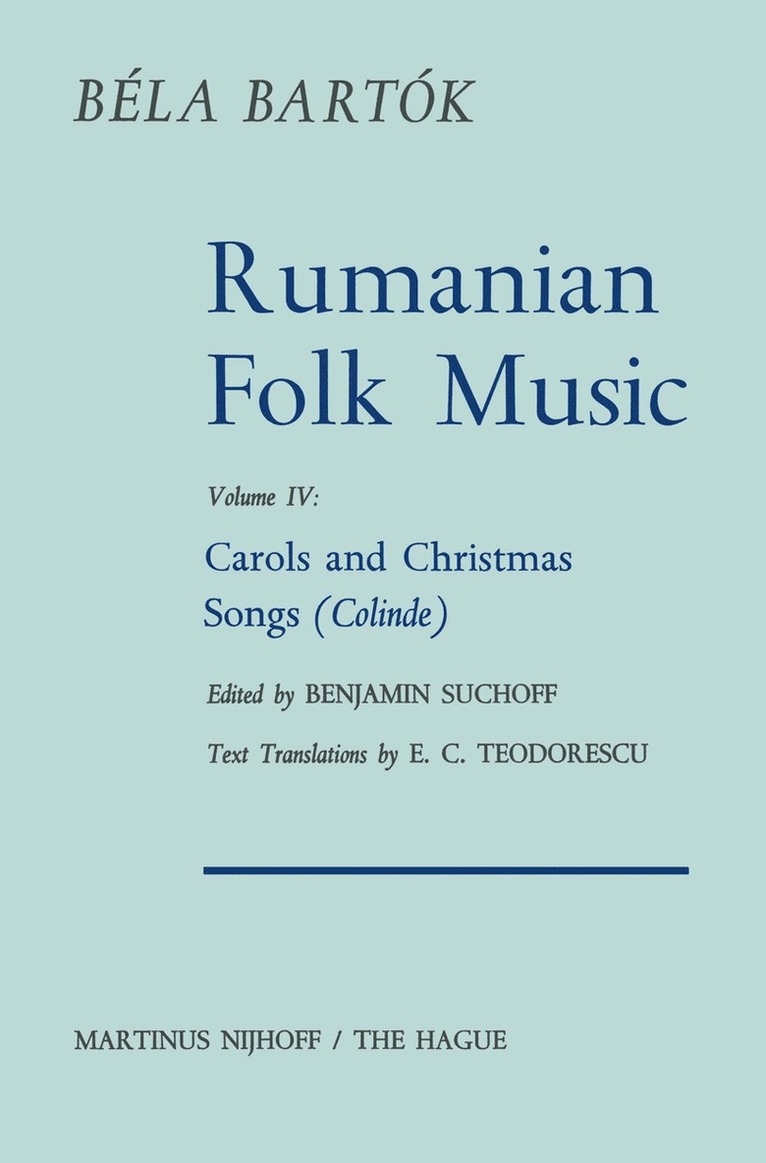 Bela Bartok, B. Suchoff - Rumanian Folk Music, Häftad
