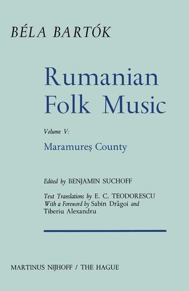 bokomslag Rumanian Folk Music