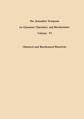 bokomslag Chemical and Biochemical Reactivity