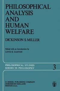 bokomslag Philosophical Analysis and Human Welfare