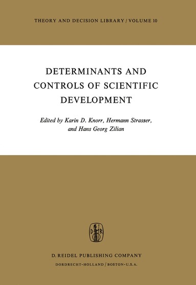 bokomslag Determinants and Controls of Scientific Development