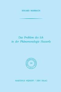 bokomslag Das Problem des Ich in der Phnomenologie Husserls