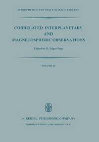 bokomslag Correlated Interplanetary and Magnetospheric Observations