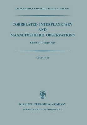 bokomslag Correlated Interplanetary and Magnetospheric Observations