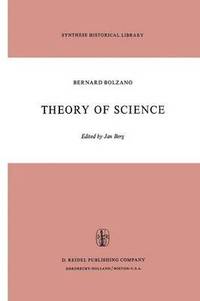 bokomslag Theory of Science